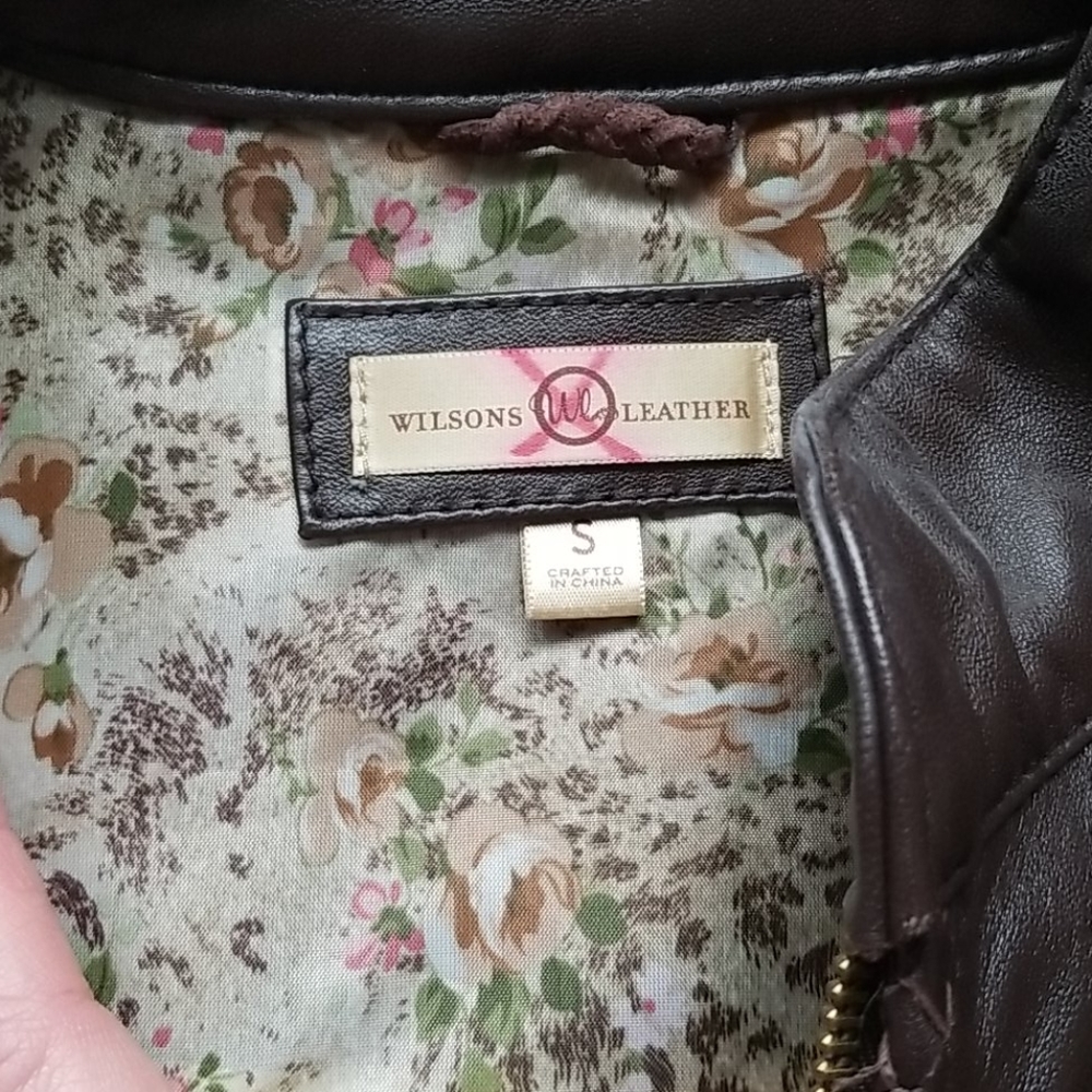 Brown Leather Jacket - Picture 2 of 6